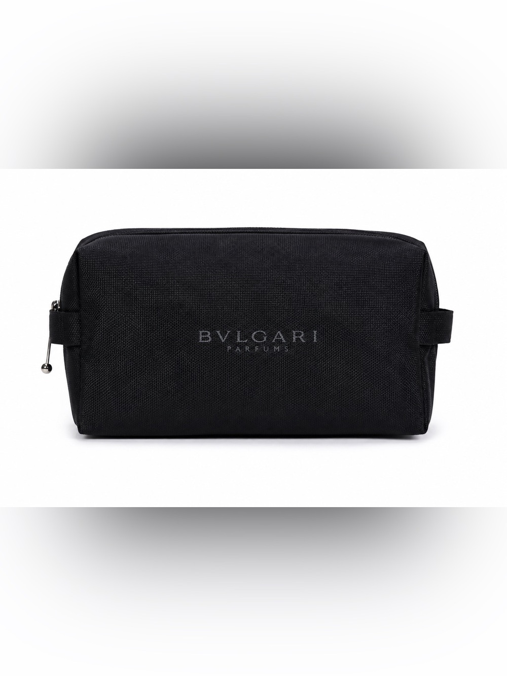 BVLGARI Parfums Black Cosmetic Toiletry Travel Bag Pouch